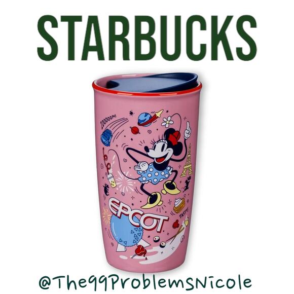 Starbucks Disney Epcot Porcelain Tumbler and Ornament Set - Picture 4 of 11